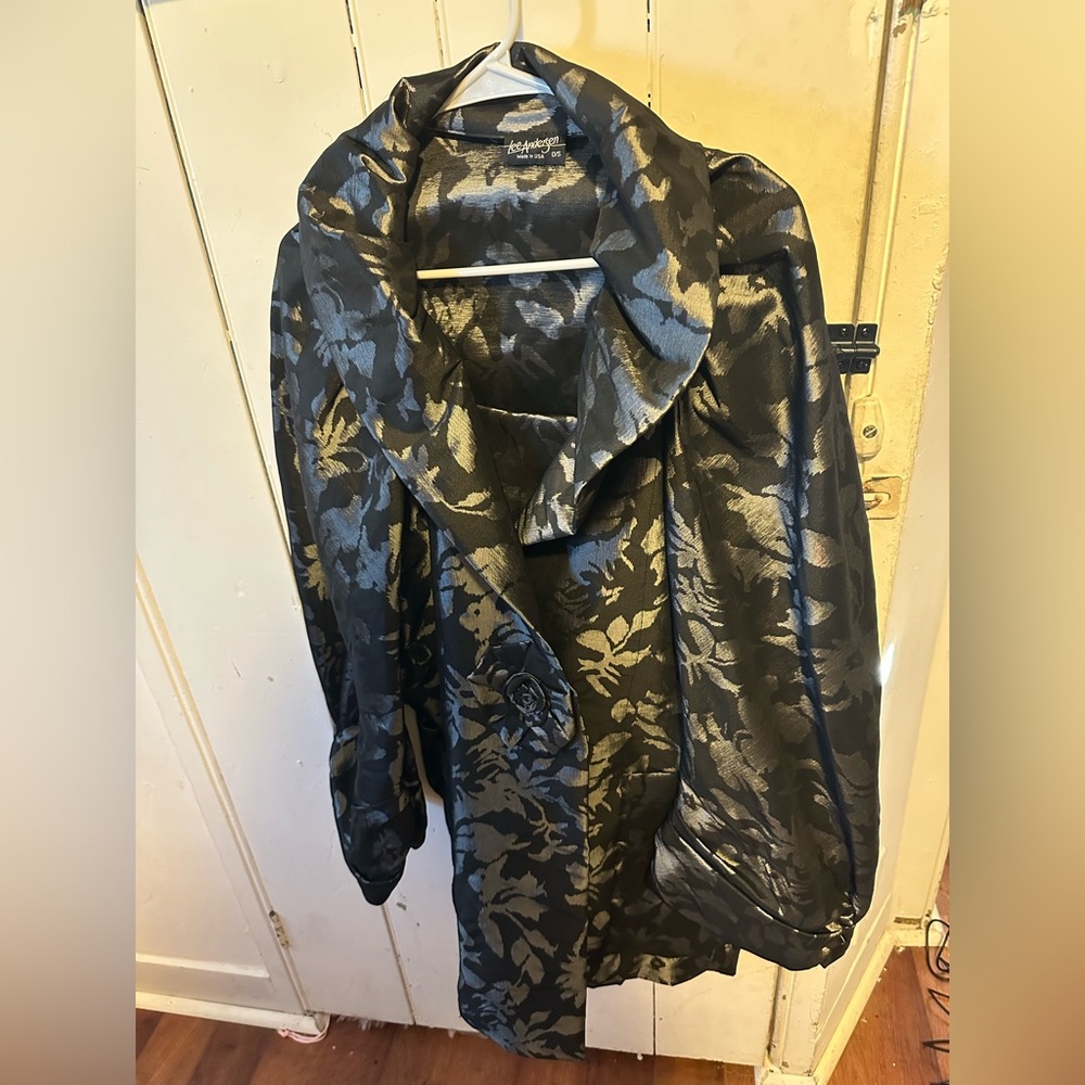 Lee Andersen Brocade Evening Coat